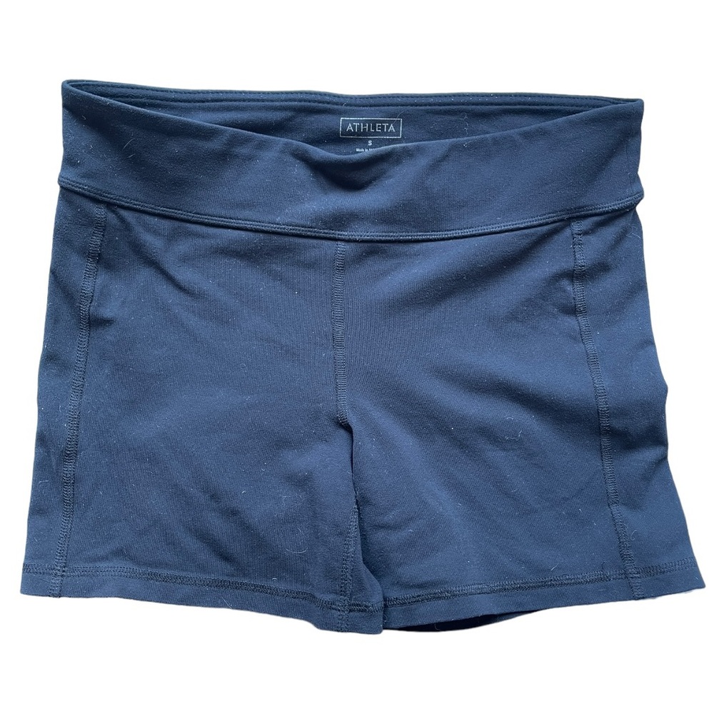 Athleta‎ Black Short Athletic Shorts. bike Shorts.
